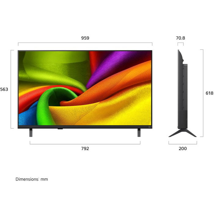 LG 43NU850B6LA Smart TV NanoCell 43 pulgadas 4K Ultra HD